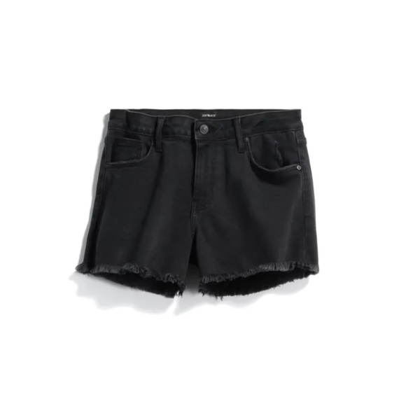Just black Ancil Frayed Hem Shorts - Picture 1 of 7